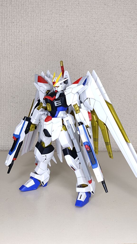 HGマイティーストライクフリーダムガンダム＆HGゲルググメナース
