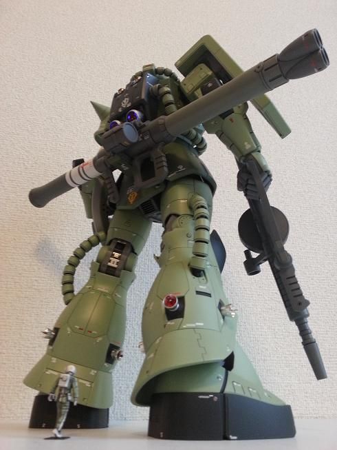 1/48 メガサイズ 量産型ザクを作ろう その5 : 晩酌模型製作所