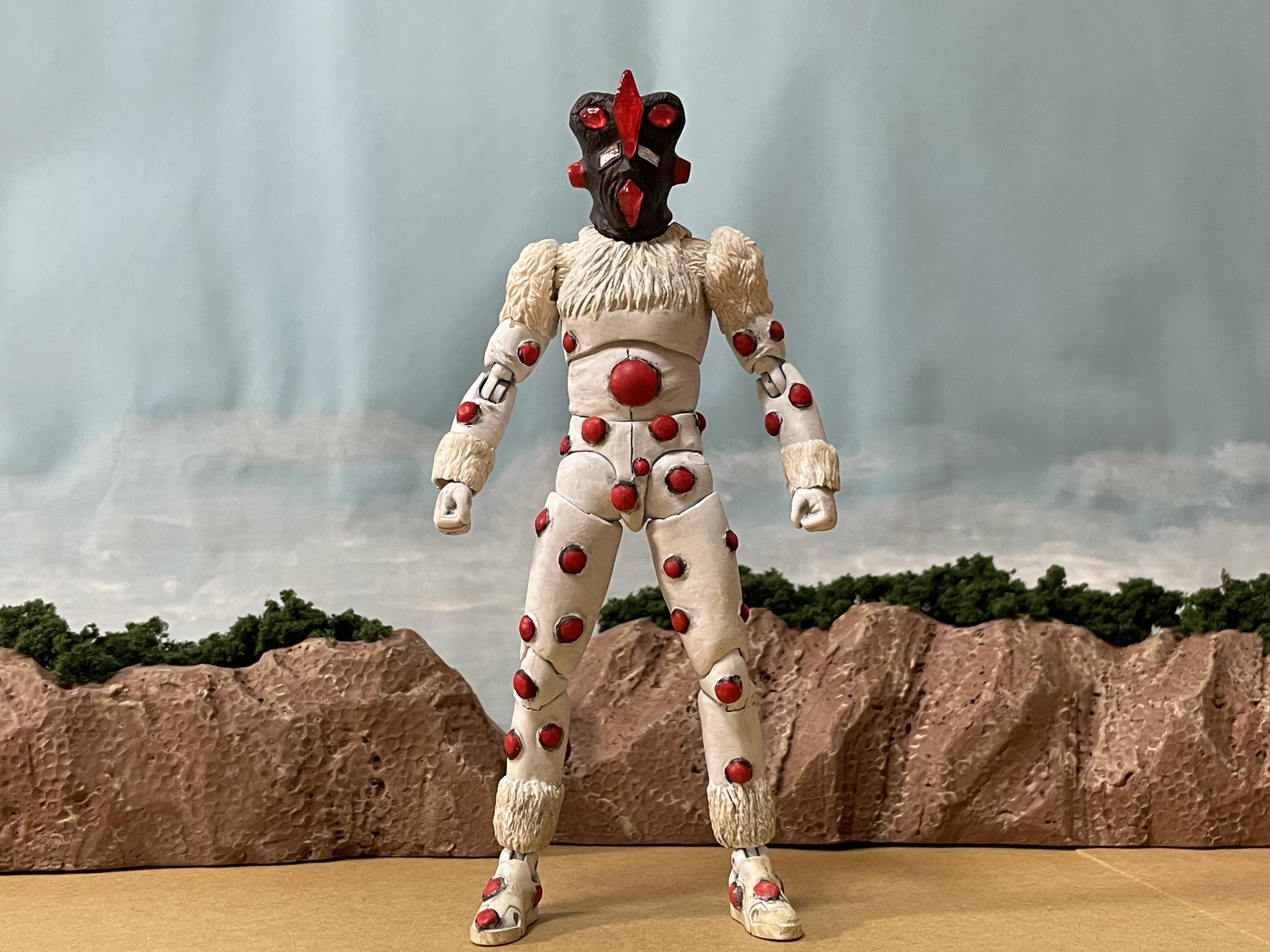 フィギュアーツ改造 ナックル星人 : 特撮バカ一代