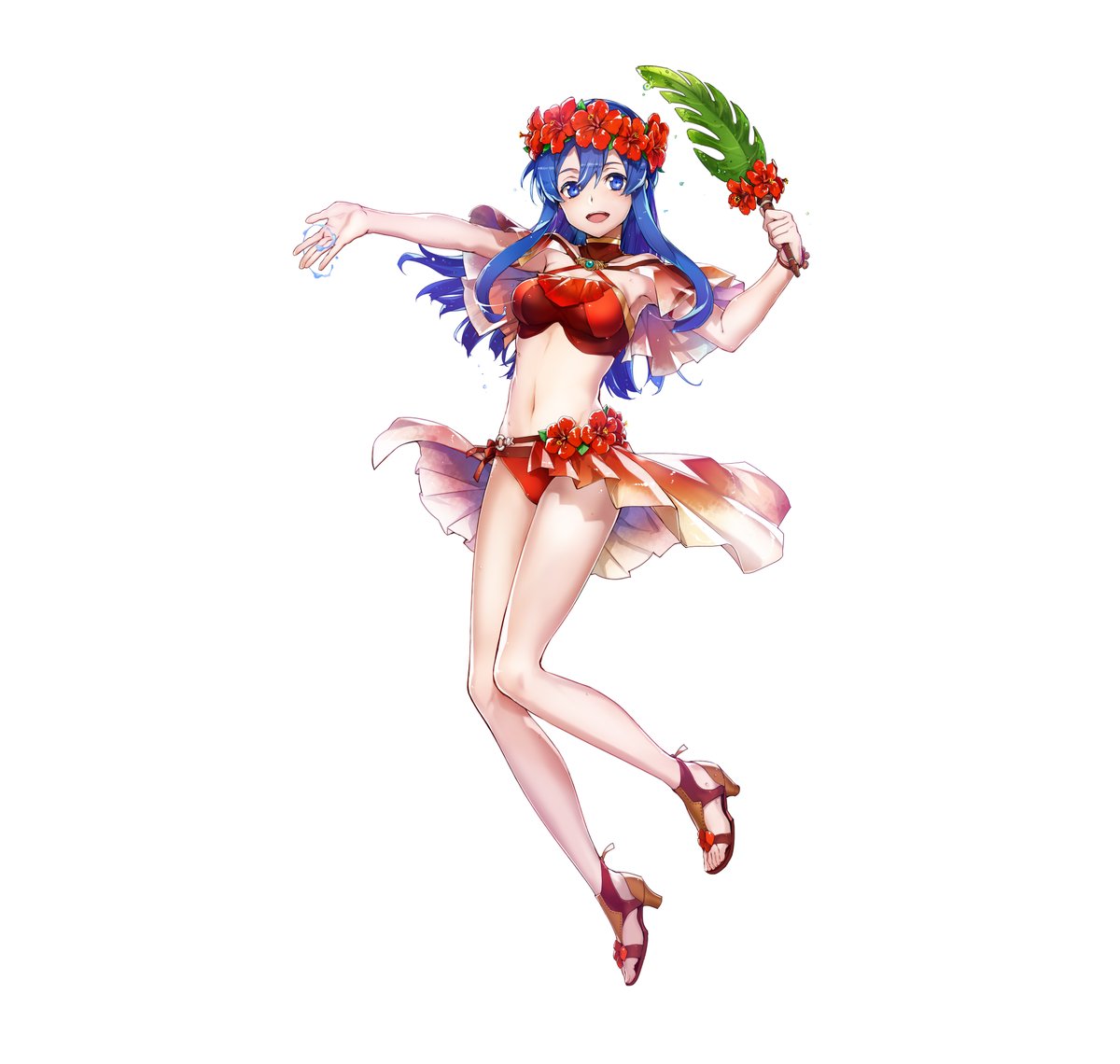 Feh 水着リリーナのイラストが修正 前後をご覧ください Feヒーローズ ルフレch ファイアーエムブレムヒーローズ攻略まとめ速報