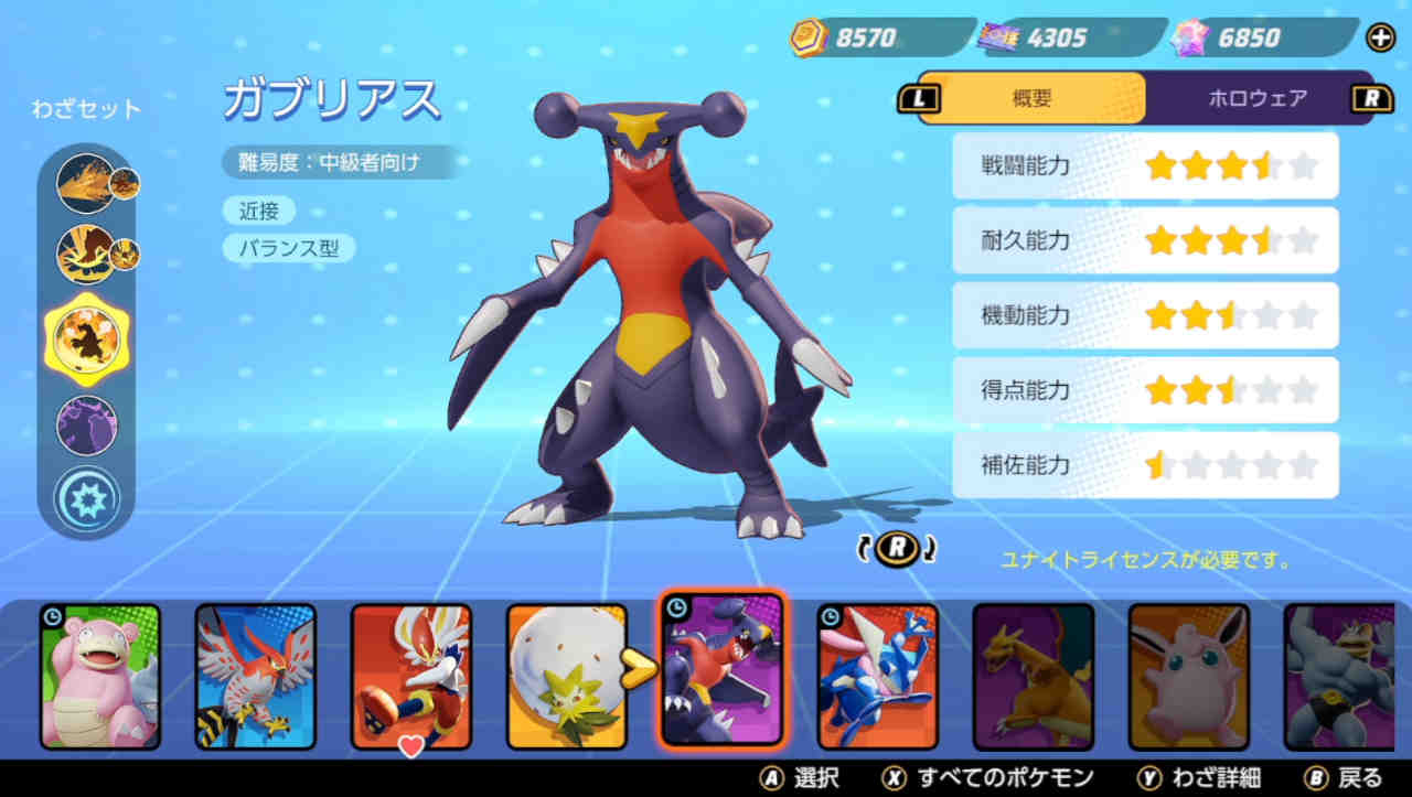 ポケモンユナイト ガブリアス さらにナーフを受ける ポケモンまとめ速報 レジェンズ アルセウス攻略 ポケモンユナイト ガブリアス さらにナーフを受ける ポケモンまとめ速報 レジェンズ アルセウス攻略