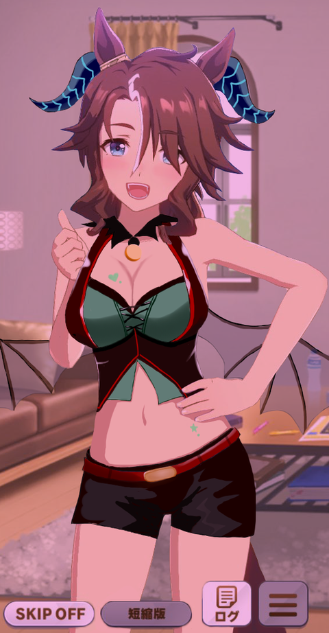 【ウマ娘】ハロウィンの日だけトレーナーに強く迫れるパーマーです