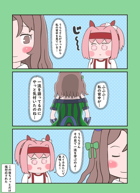 【ウマ娘】背中で語るキングヘイロー