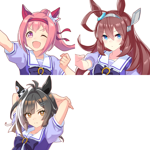【ウマ娘】ビッグさんが外れた今そういう知識が全くないと言い切れるのはこの3人だけになってしまった