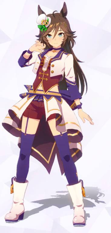 ウマ娘 ミスターシービーのモデリング 美しい