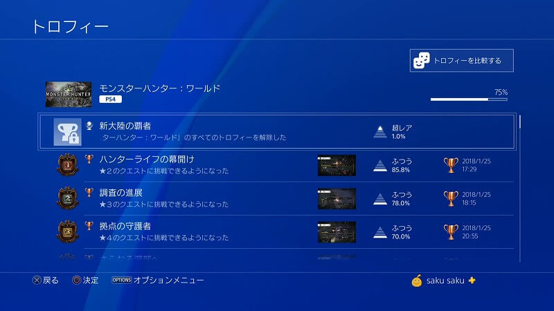 Mhw トロコン残り金冠だけになったけど アイスボーン モンハンまとめ速報 モンハンライズ攻略