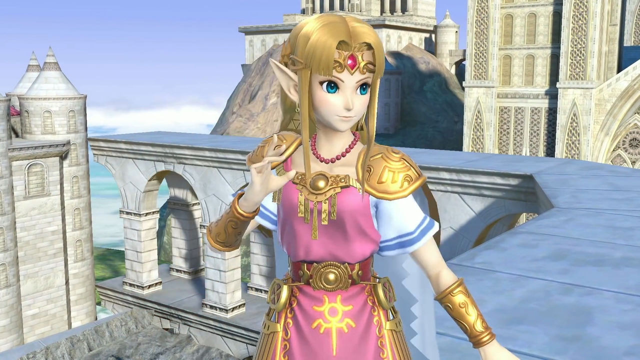 朗報 スマブラspのゼルダ姫が可愛い クッパch スマブラspまとめ速報