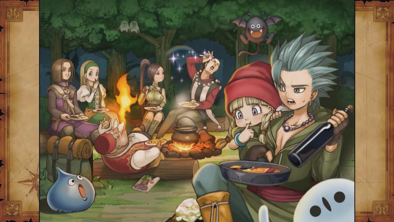 ドラクエ11 Dq11 プレイ中はあんま表情ない主人公だけどイラストでは表情豊かなんだよな ドラクエ11速報