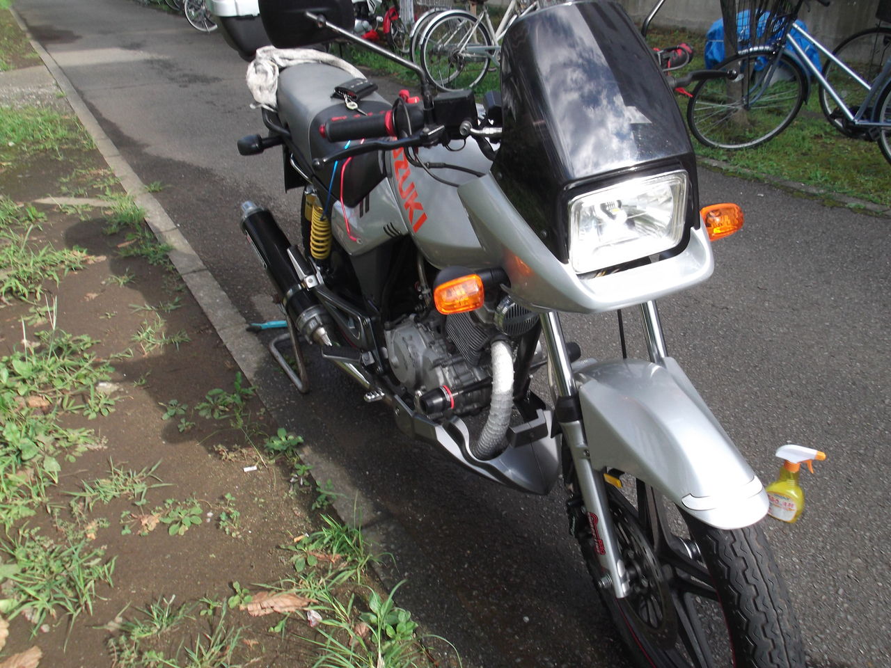 カタナ125 追加カスタム！ : GS125がゆく！
