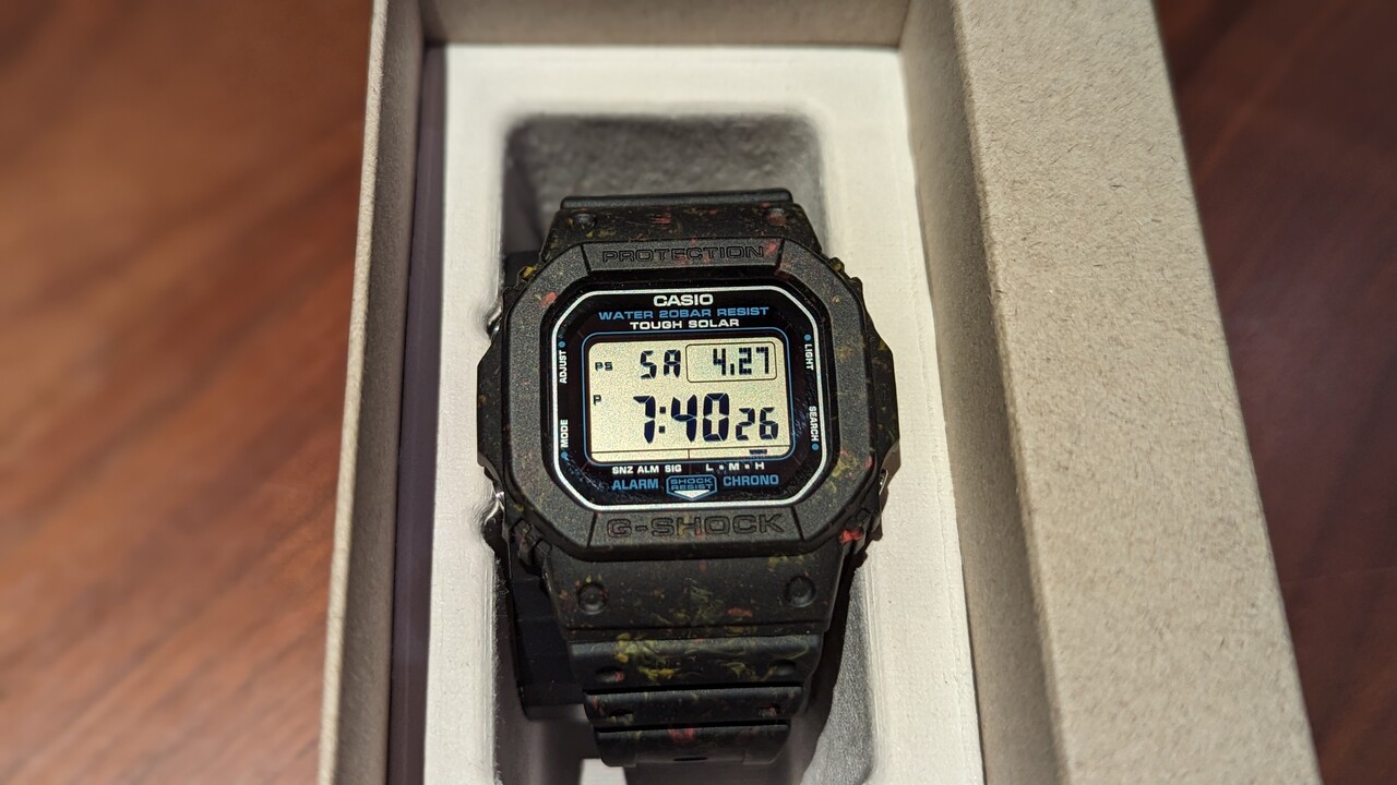 G-5600BG-1JR」を購入。当初は興味なし！だがしかし…。 : great G