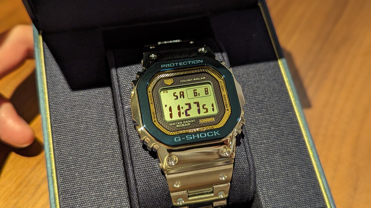 「GMW-B5000SS-2JR」を購入!特別記念モデルには”雑音”がある…。 : great G-SHOCK world