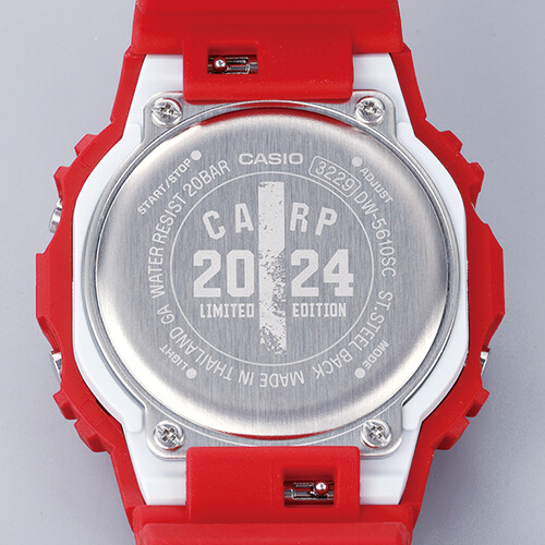 広島カープコラボG-SHOCK 2024年モデルが登場!王道スクエア 広島カープコラボG-SHOCK 2024年モデルが登場!王道スクエア