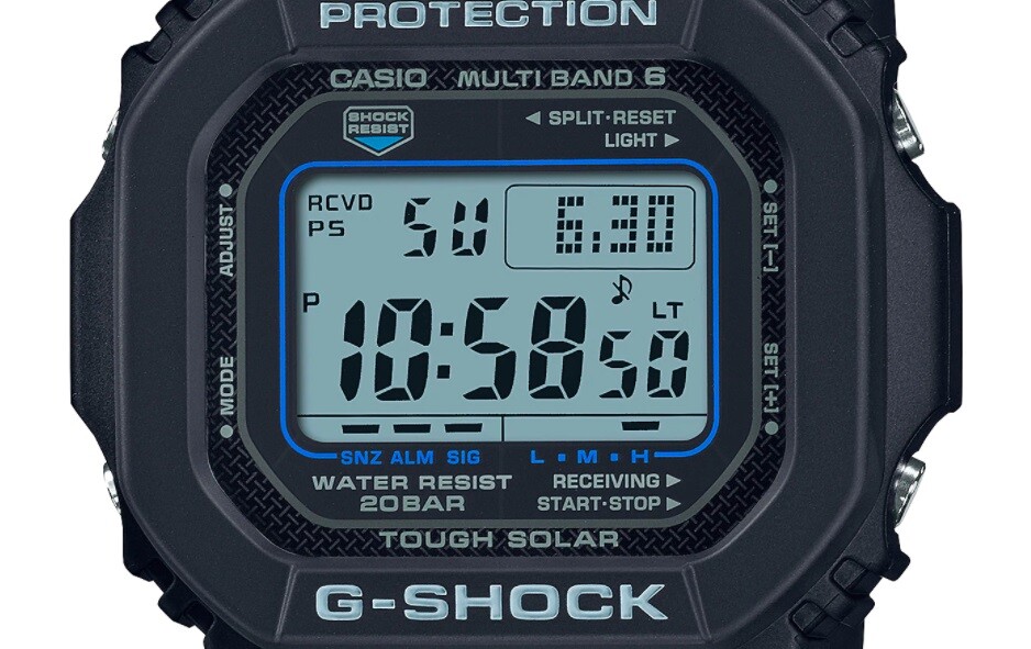 マルチバンド6タフソーラー装備のオリジン「GW-M5610U」にクール