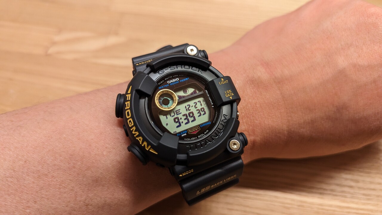 あのヤドクガエルフロッグマン、再びか!?ベースは「GW-8200 あのヤドクガエルフロッグマン、再びか!?ベースは「GW-8200