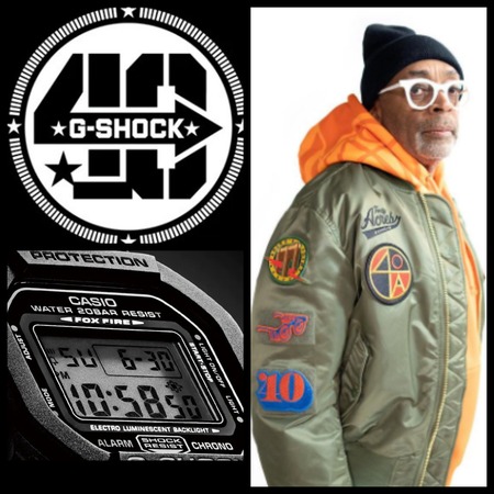 スパイク・リー　G-SHOCK 限定品 映画監督のスパイク・リー氏がG-SHOCK40周年を記念してショート