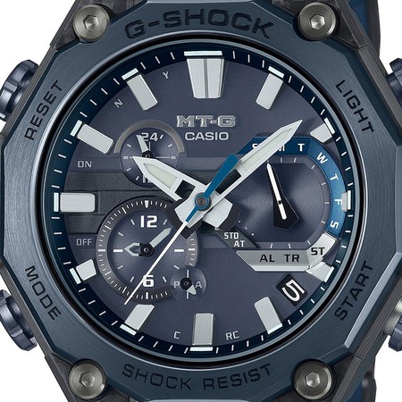 G-SHOCK MTG-B2000 ブラック/ブルー MTG-B2000B-1A2JF | CASIO