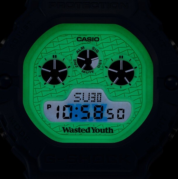 wasted youth g-shock フーディー　パーカー