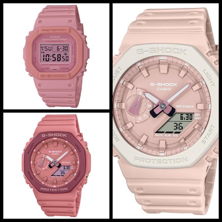 5月新作おさらい、その5！桃源郷G-SHOCK！「DW-5610SL-4A4JR」、「GA