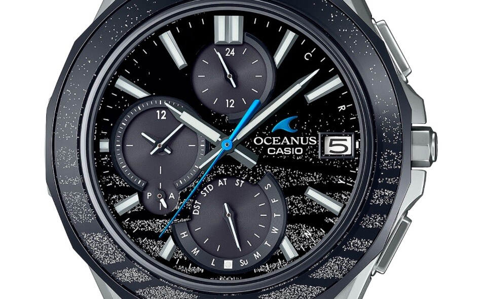 【世界限定1500本】 CASIO OCEANUS ブラックマンタ 1500 ファッション 【世界限定1500本】 CASIO OCEANUS ブラック