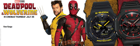映画「デッドプール＆ウルヴァリン」とカシオークがタイアップ！G 