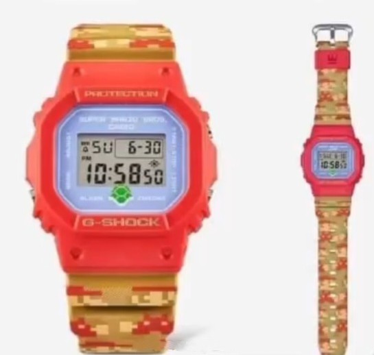 11月発売が濃厚なスーパーマリオブラザーズG-SHOCK「DW-5600SMB-4JR