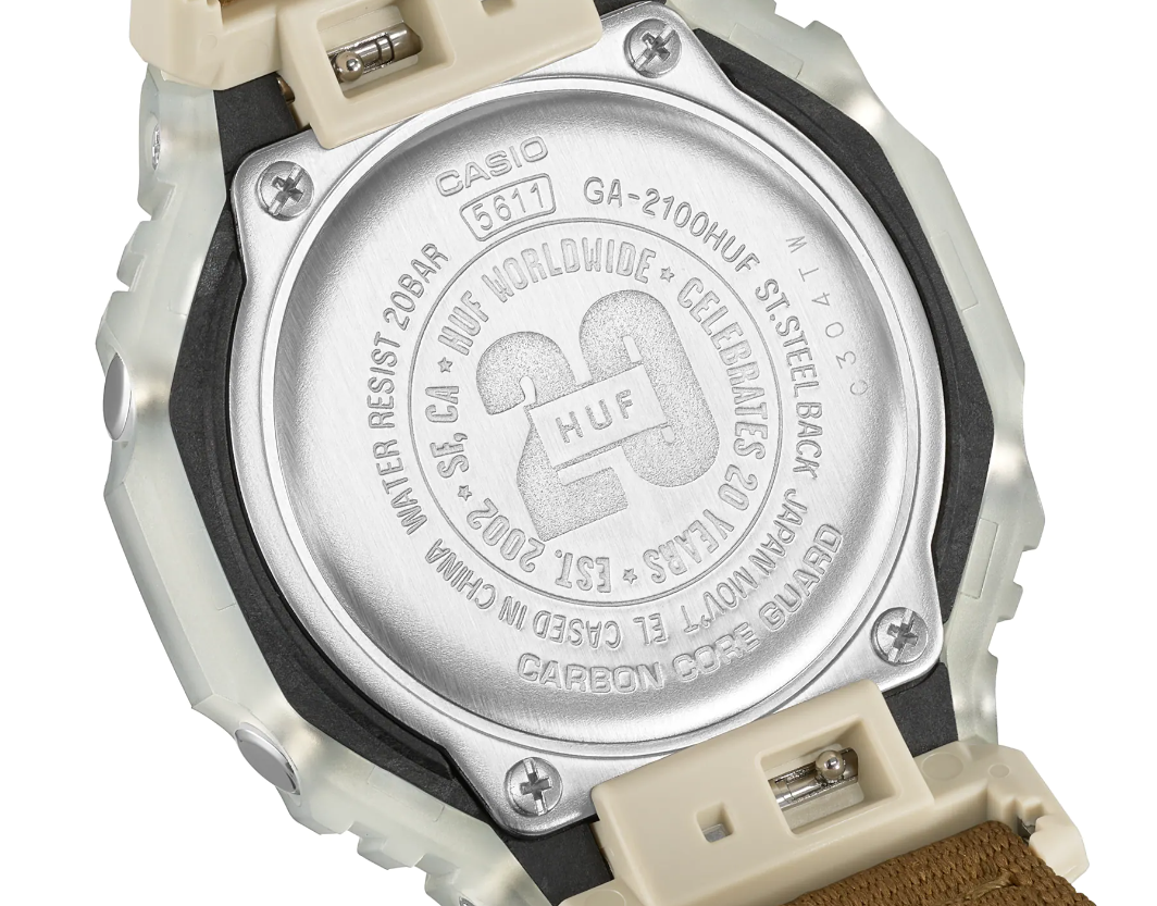 HUFコラボ「GA-2100HUF-5AJR」、HUFオンラインストアで即日完売