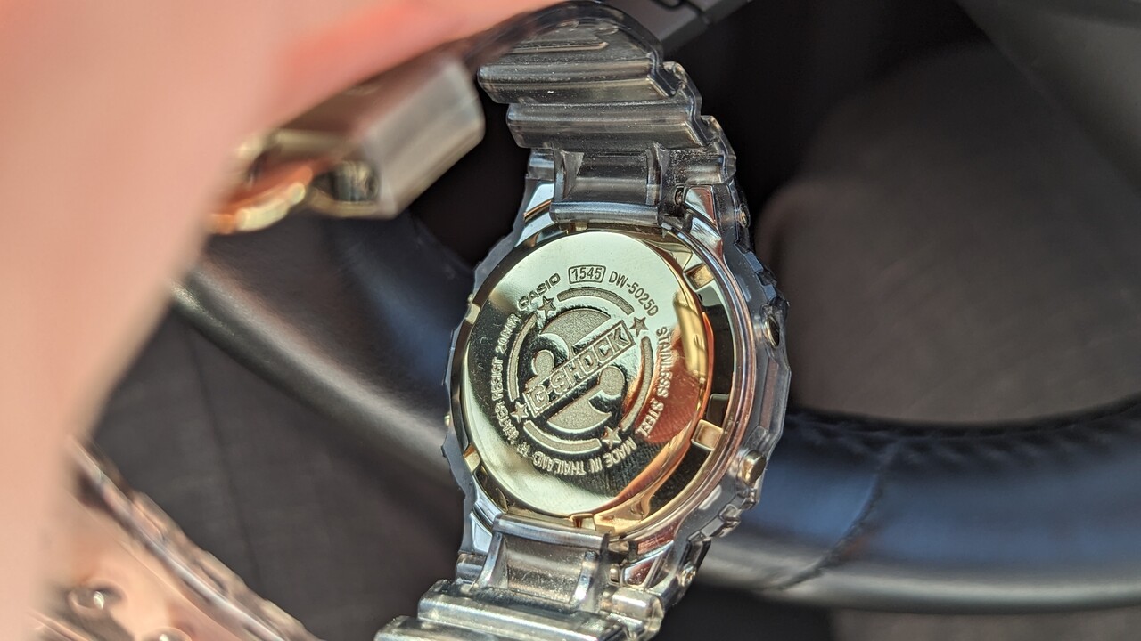 G-SHOCK/DW-5025/オリジン/スクリューバック/ゴールド/限定 腕時計 
