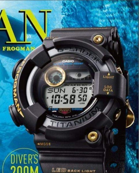 G-SHOCK FROGMAN 30周年記念モデル GW-8230B-9AJR