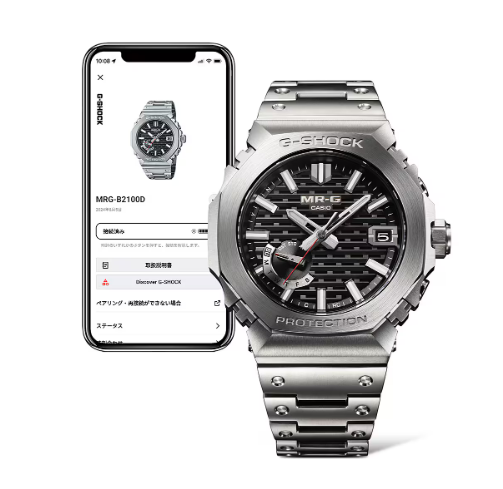 本日発売！MR-Gカシオークの新色シルバー「MRG-B2100D-1AJR