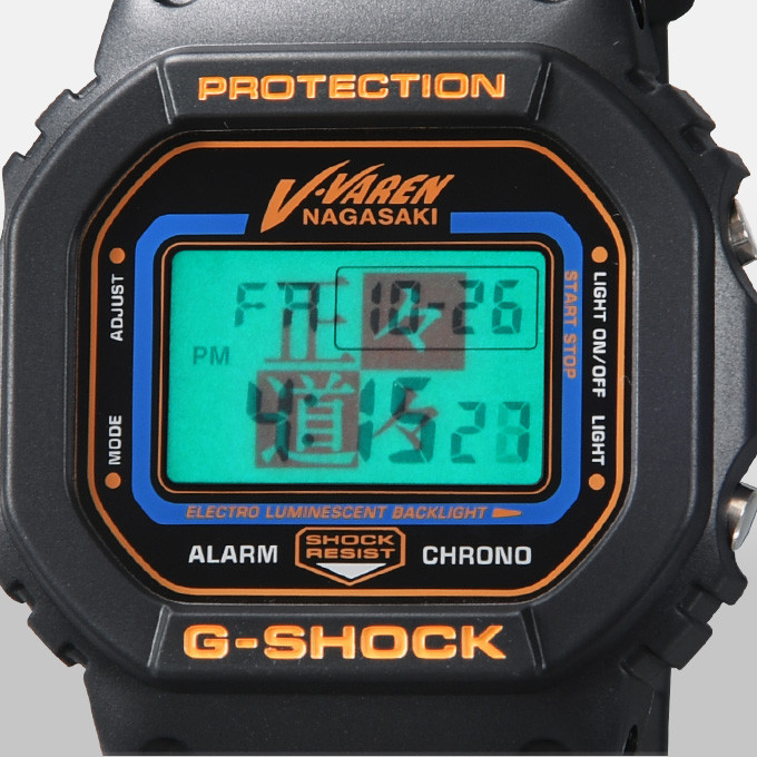 (即購入大歓迎)Vファーレン長崎 G-SHOCK CASIO DW-5600VT