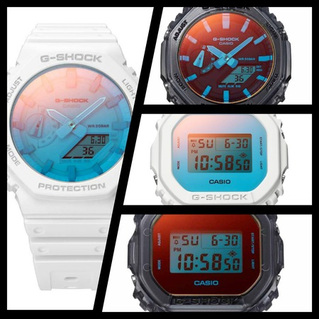 時間が見えない”G-SHOCKの型番確認！人気のカシオークも。6月