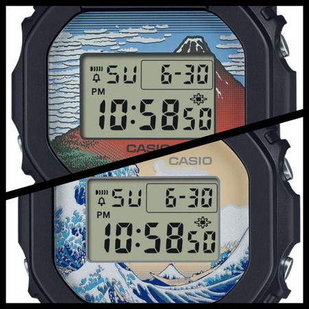 北斎G-SHOCK、日本限定モデルか。 : great G-SHOCK world 北斎G-SHOCK、日本限定モデルか。 : great G-SHOCK world