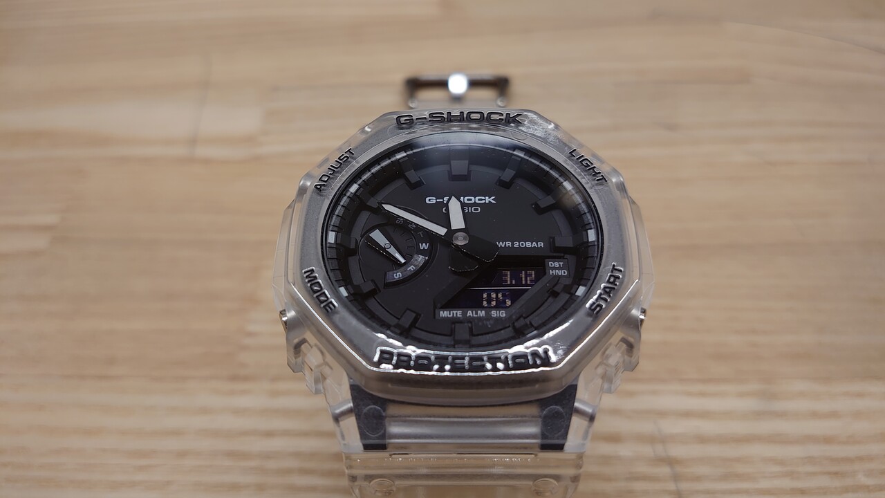 超絶人気のスケルトンカシオークが生産終了！GA-2100SKE-7AJF