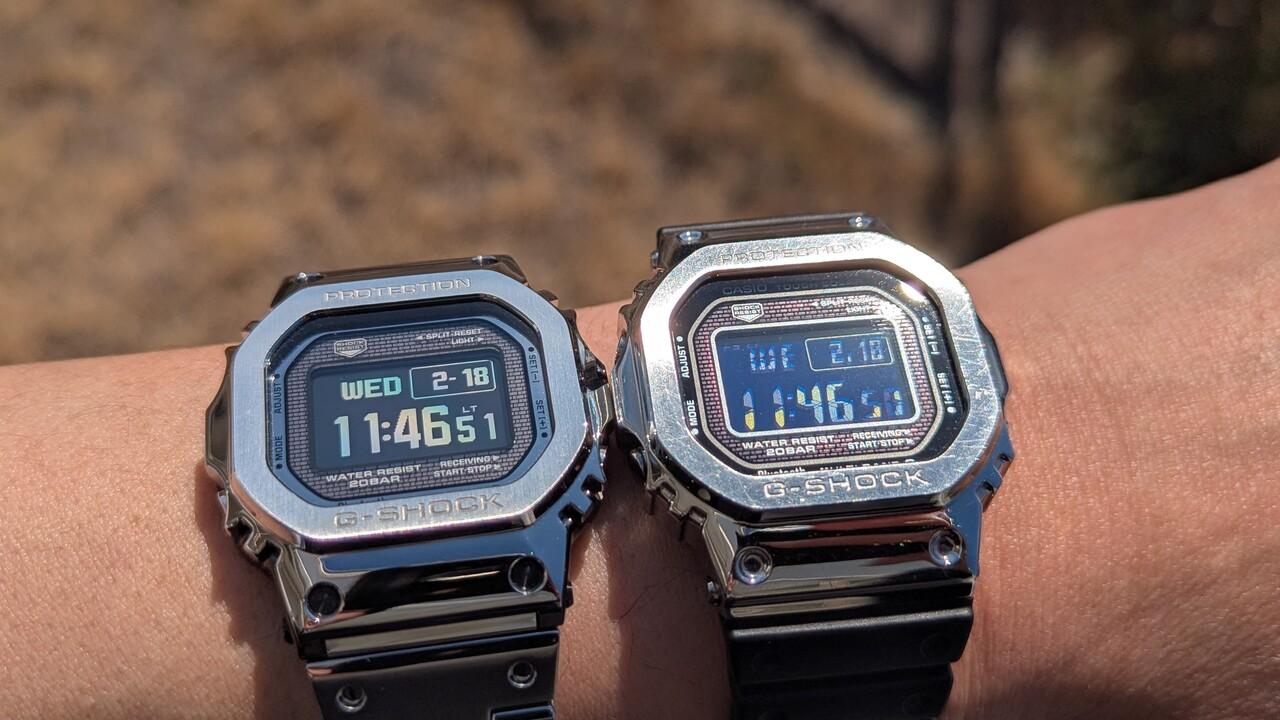 GMW-BZ5000」と「GMW-B5000」の見え方比較。【屋外編】 : great G 