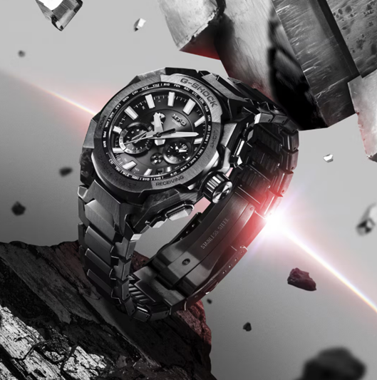カシオオンラインで今月発売のブラックMT-G、”マグマ”マッドマスターが