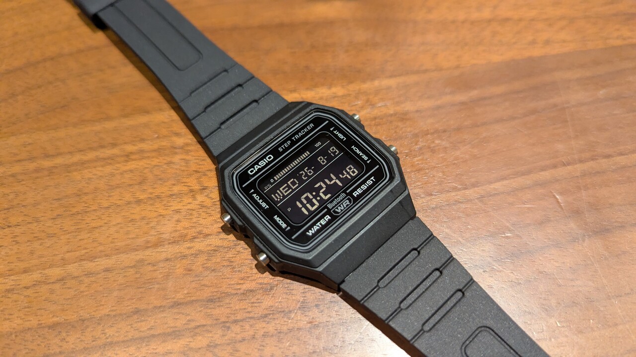 チプカシ】「F-B100W-1BJF」ファーストインプレッション。 : great G