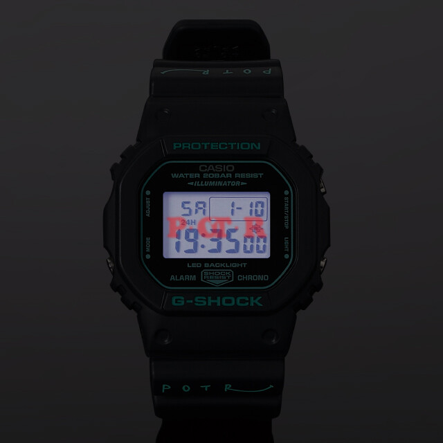 1/10発売「G-SHOCK × POTR」の詳細を確認！バックライトに浮かび上がる