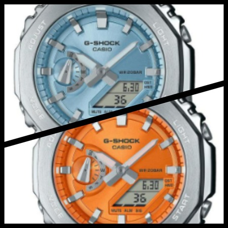 GM-2110D」の人気カラーはスカイブルーとオレンジ。 : great G-SHOCK world