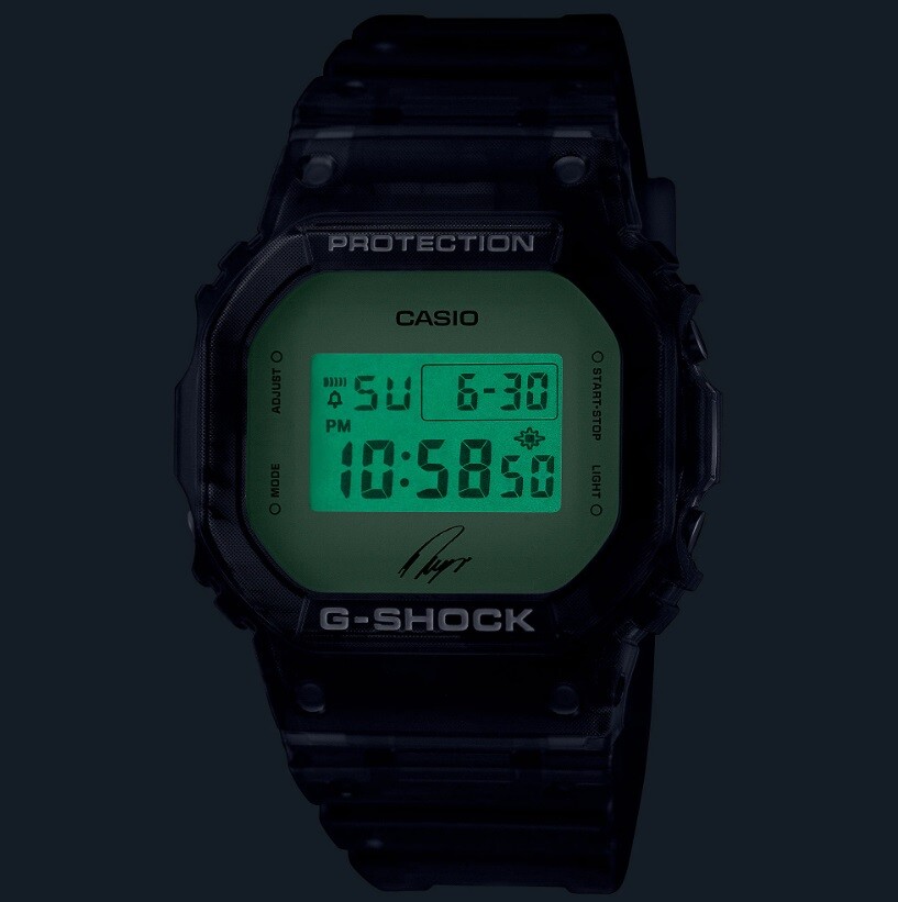 新品限定G-SHOCK DW-5600RI22-1JR 石川遼シグネチャーモデル 石川遼シグネチャーモデル第3弾「DW-5600RI22-1JR」発表!ベゼル