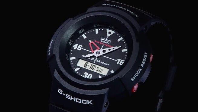 希少】90年代 G-SHOCK アナログ AW-500 カシオ CASIO① camping.com