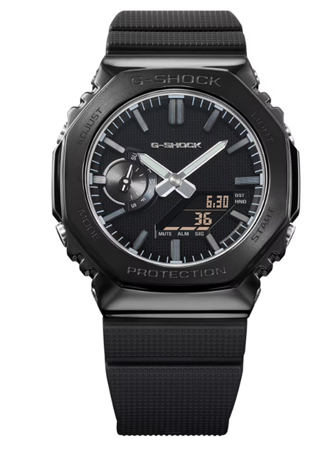 ラグジュアリーG-SHOCK】メタルカシオーク「GM-2100LXB-1AJF」がカシオ