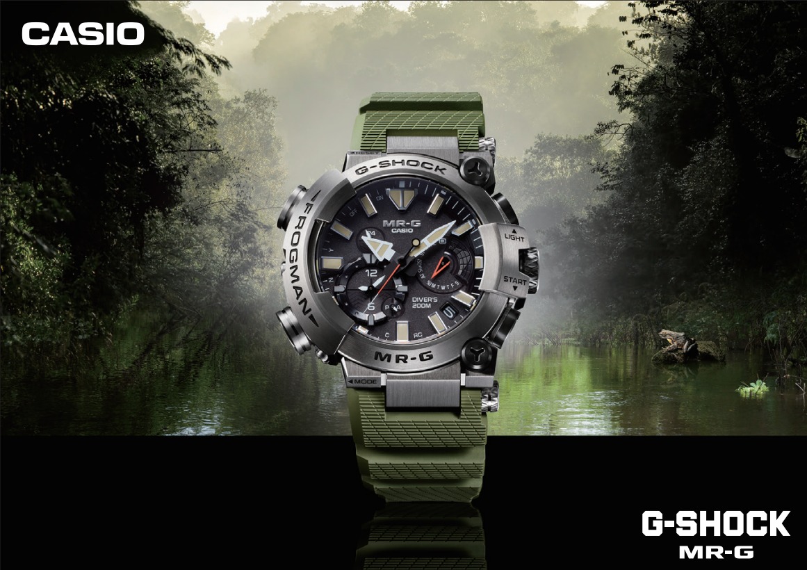 最終価格売れなきゃ出品取止めジャンク返品不可　CASIOFROGMAN イエロー G-SHOCK MR-G FROGMAN DEBUT FAIR｜イベント・フェア｜時計