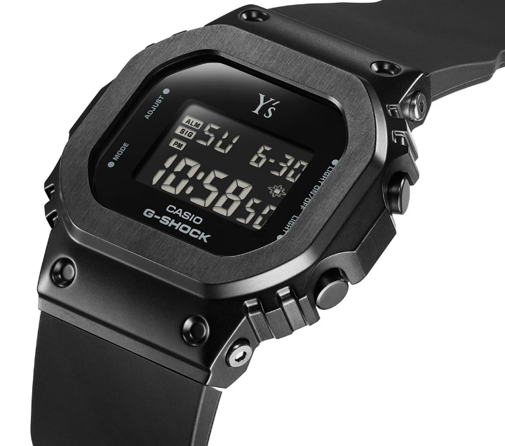 ヨウジヤマモト”Y's x G-SHOCK”GM-S5600YS-1発表！3/20 12時より