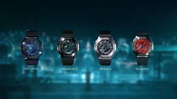 カシオ　G-SHOCK GA−2100 美品だと思います。 G-SHOCK GA-2100[カシオが四角いG-SHOCKが元ですと言うので