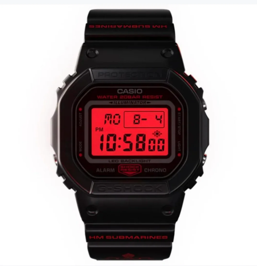 海外でイギリス海軍（Royal Navy）コラボG-SHOCKがまもなく発売か 