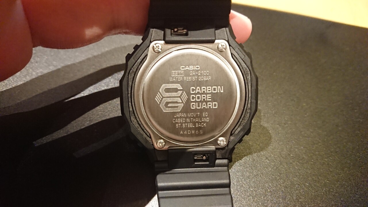 これがG-SHOCK”神モデル”！「GA-2100-1A1JF」。2019年の登場