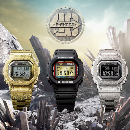 こー CASIO G-SHOCK GMW-B5000PG-9JR 40周年 G-SHOCK40周年記念モデル「GMW-B5000PG-9JR」、「GMW-B5000PS-1JR」が