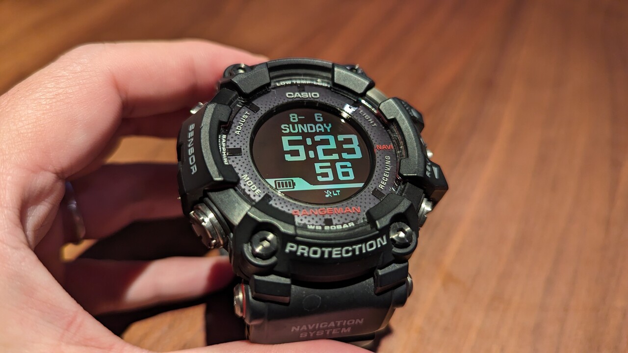 新作G-SHOCK「GPR-H1000」を確認!まさかのGPS搭載レンジマンの 新作G-SHOCK「GPR-H1000」を確認!まさかのGPS搭載レンジマンの