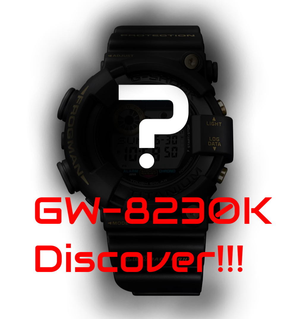 2023年イルクジはフロッグマン！「GW-8230K」。 : great G-SHOCK world