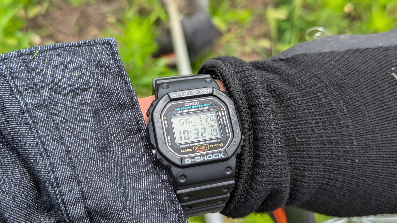 G-SHOCKは、草刈り作業の強い味方。 : great G-SHOCK world